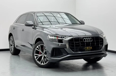 2023 Audi Q8 55 TFSI Quattro S-Line, Audi Service History, 1 Year Warranty, Excellent Condition, GCC