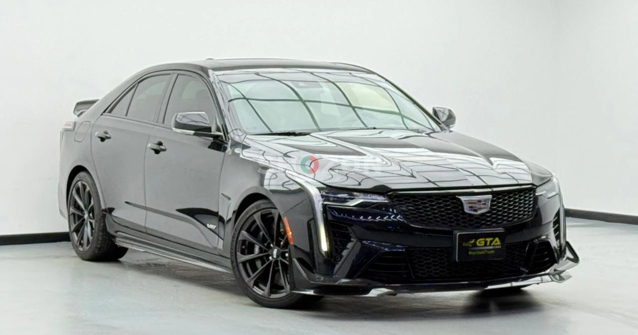 2023 Cadillac CT4 V Blackwing, 2026 Cadillac Warranty, Full Cadillac Service History, Low Km, GCC