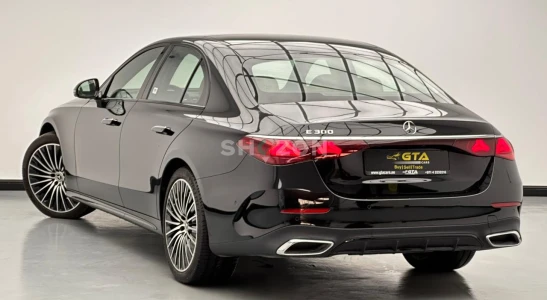 2025 Mercedes-Benz E300, 5 Year Mercedes Warranty + Service Contract, GCC