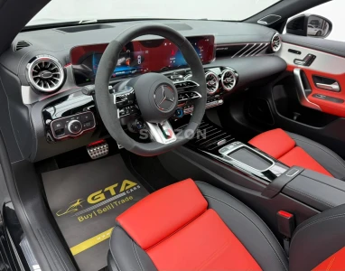 2025 Mercedes Benz AMG CLA45 S Premium+, 5 Years Mercedes Warranty, Delivery Kms, Fully Loaded, GCC