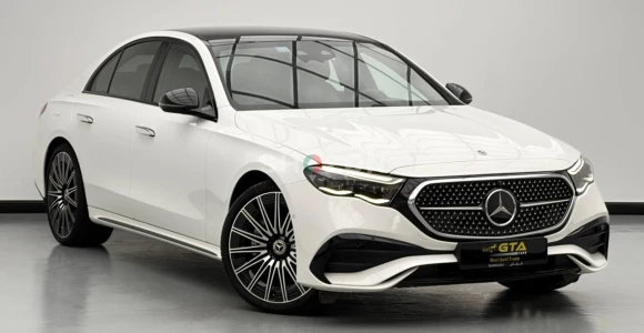 2025 Mercedes-Benz E300, 5 Year Mercedes Warranty + Service Contract, GCC