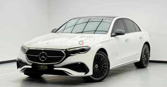 2024 Mercedes E450 4MATIC ,Mercedes Warranty+Service Contract+Full Service History , GCC Spec