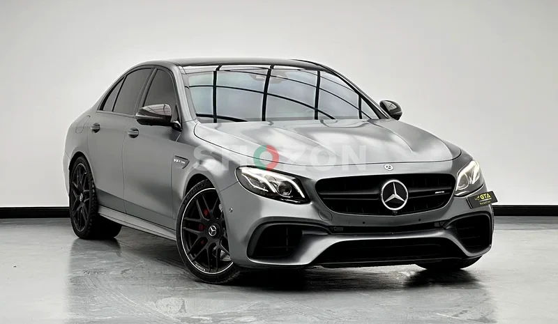2020 Mercedes E 63s AMG, 1 Year Warranty, Dec 2027 Mercedes Service Contract, Mercedes FSH, GCC