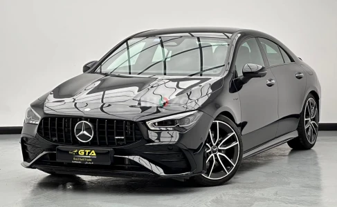 2025 Mercedes-Benz CLA 35 AMG, 5 Year Mercedes Warranty + Service Contract, Excellent Condition, GCC