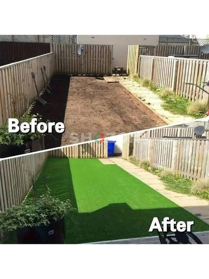 Transform Your Yard with Artificial Grass – Stunning Before & After!