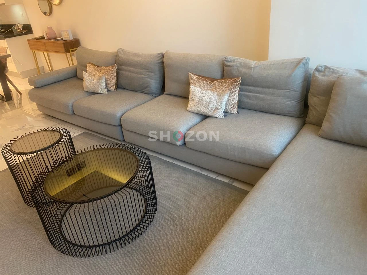 Comfortable Gray Sofa