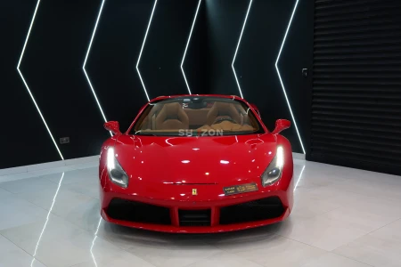 2017 Ferrari 488 Spider, Carbon Exterior/Interior, Passenger Display, GCC Specs!! GCC Specs,