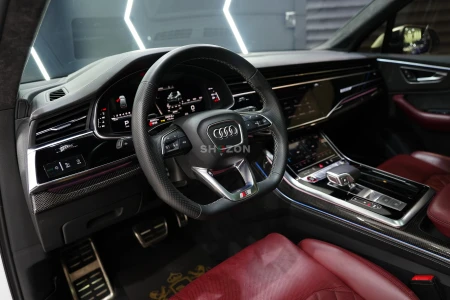 2022 Audi SQ7 Quattro, Carbon Interior, Bang Olufsen, Side Steps, Al Nabooda Full Service Hist