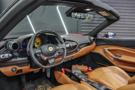 2021 Ferrari F8 Spider, Passenger Display, Service Package Till 2028, GCC Spec!!