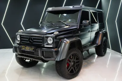 2017 Mercedes-Benz G500 4x4², Carbon Fiber Trim, Harman/Kardon Audio, Power Running Boards, GCC Specs!!