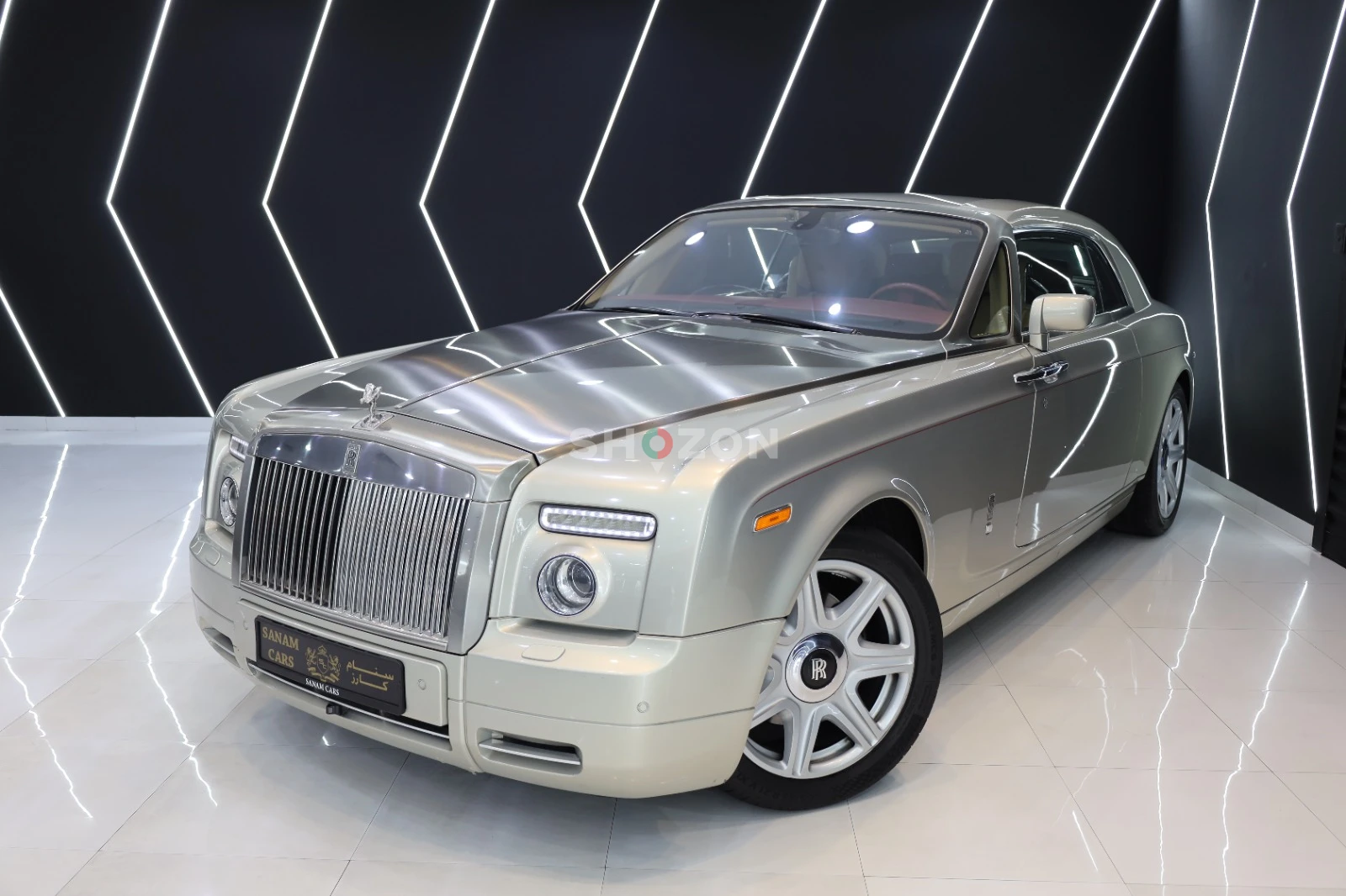 2009 Rolls-Royce Phantom Coupe, Original Brushed Steel Bonnet, Starlight Headliner, GCC Specs!!