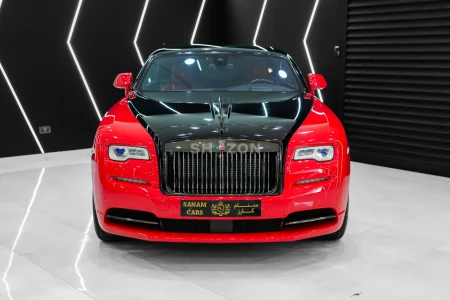 2017 Rolls-Royce Wraith Black Badge, Two-Tone Exterior, Bespoke Audio, Starlight, GCC Specs!!