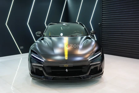 2025 Ferrari Purosangue, Carbon Ext/Int Pack, Giallo Triplo Strato Livery, Al Tayer Warr + Serv!!