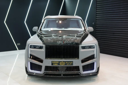 2025 Rolls-Royce Cullinan Black Badge, ORIGINAL MANSORY, Full Forged-Carbon Widebody Kit, GCC Specs!