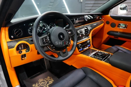 2024 Rolls-Royce Ghost Black Badge, Rear Entertainment, Starlight, Dealer Warr + Serv!!