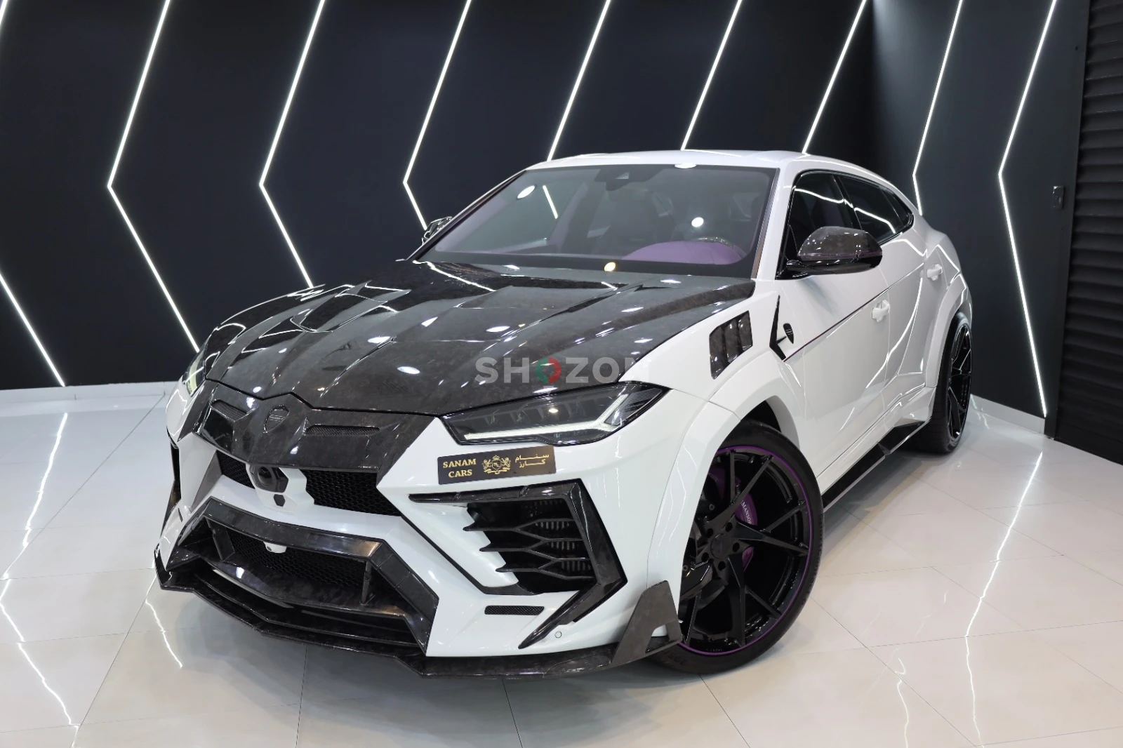 2019 Lamborghini Urus Mansory, ORIGINAL MANSORY w/ Certificate, Full Forged Carbon Pack, GCC Specs!!