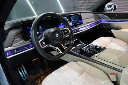 2023 BMW 740i M Sport Pack, Theater Screen, Executive Lounge, Bowers N Wilkins, Dealer Warr + Serv!!