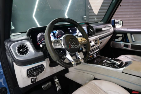  2022 Mercedes-AMG G63, G Manufaktur Package, Carbon Interior, Rear Entertainment, Dealer Warr + Serv