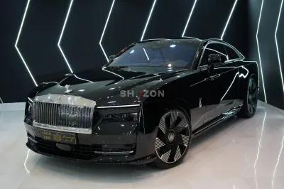 2024 Rolls-Royce Spectre, Illuminated Spirit of Ecstasy, Bespoke Audio, Starlight, Dealer Warr + Ser
