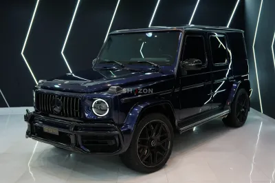 2022 Mercedes-Benz G500, G63 Body Kit, Night Package, Carbon Interior, Gargash Warr + Serv!!