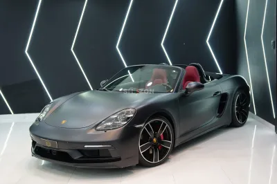2025 Porsche 718 Boxster GTS, Carbon Interior Package, Sport Chrono, Al Nabooda Warranty!!