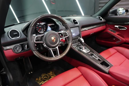 2025 Porsche 718 Boxster GTS, Carbon Interior Package, Sport Chrono, Al Nabooda Warranty!!