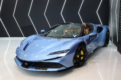 2022 Ferrari SF90 Spider, JBL Audio, Carbon Fiber Interior, ADAS Full Pack, Dealer Service Package!!