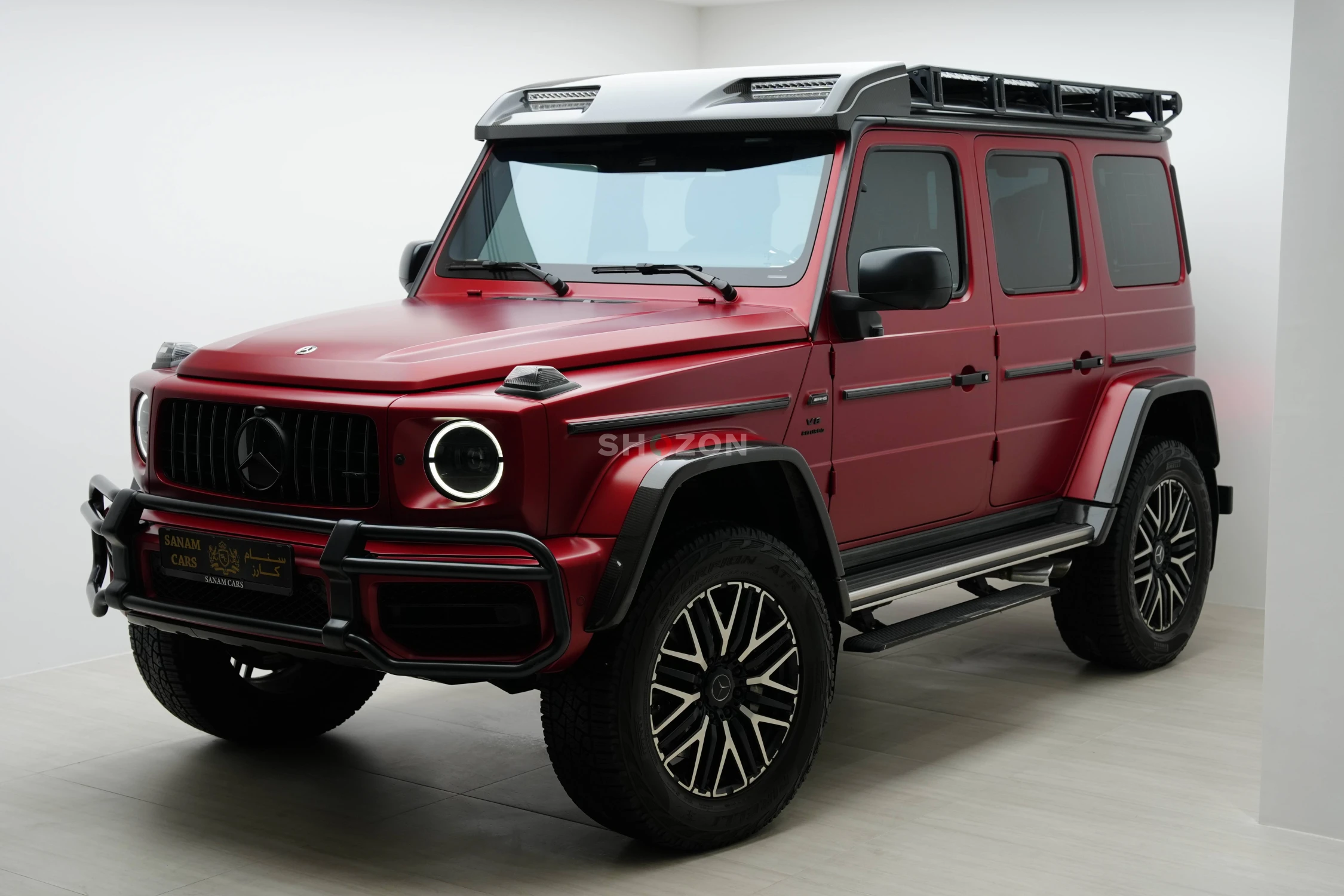 2022 Mercedes-AMG G63 4x4², Carbon Exterior/Interior, Roof Rack, Portal Axles, Gargash Warr + Serv!!