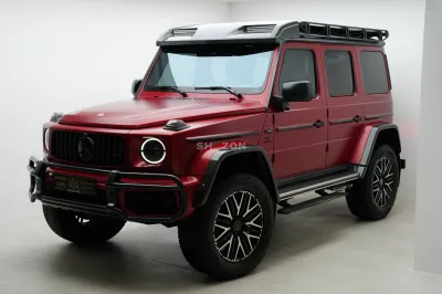 2022 Mercedes-AMG G63 4x4², Carbon Exterior/Interior, Roof Rack, Portal Axles, Gargash Warr + Serv!!