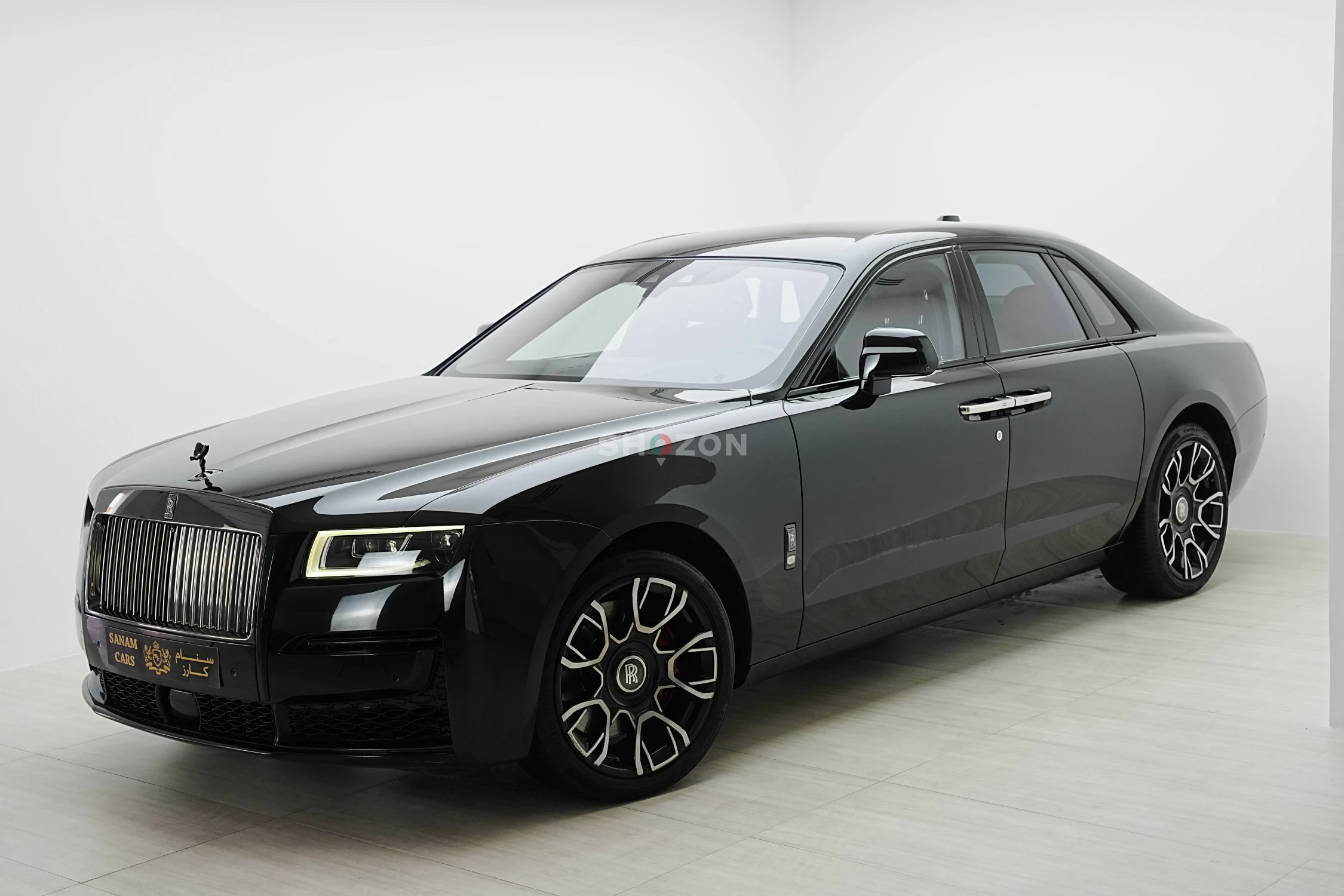 2022 Rolls-Royce Ghost Black Badge, Rear Screens, Bespoke Audio, Starlight, Dealer Warr + Serv!!