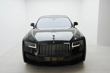 2022 Rolls-Royce Ghost Black Badge, Rear Screens, Bespoke Audio, Starlight, Dealer Warr + Serv!!
