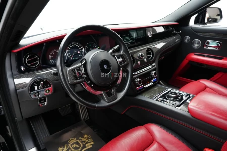 2022 Rolls-Royce Ghost Black Badge, Rear Screens, Bespoke Audio, Starlight, Dealer Warr + Serv!!