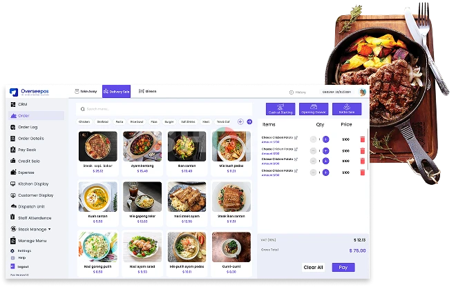 Restaurant ERP Software UAE |Overseepos 