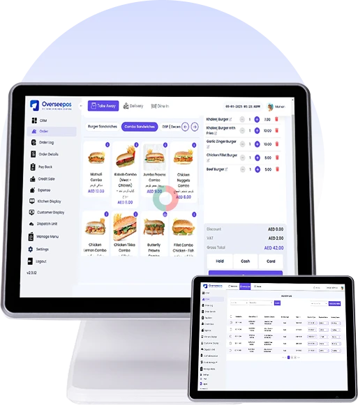 Restaurant POS Software UAE | Overseepos 