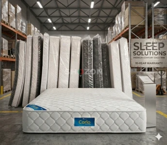 Premium Mattresses – Medical & Spring  Brand new, high-quality mattresses for a perfect sleep.  ​Medical: Firm support for back pain.  ​Spring: Soft, 