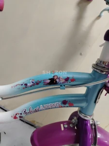 14in Spartan white purple kids city bike in brand new condition for sale