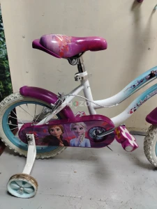 14in Spartan white purple kids city bike in brand new condition for sale