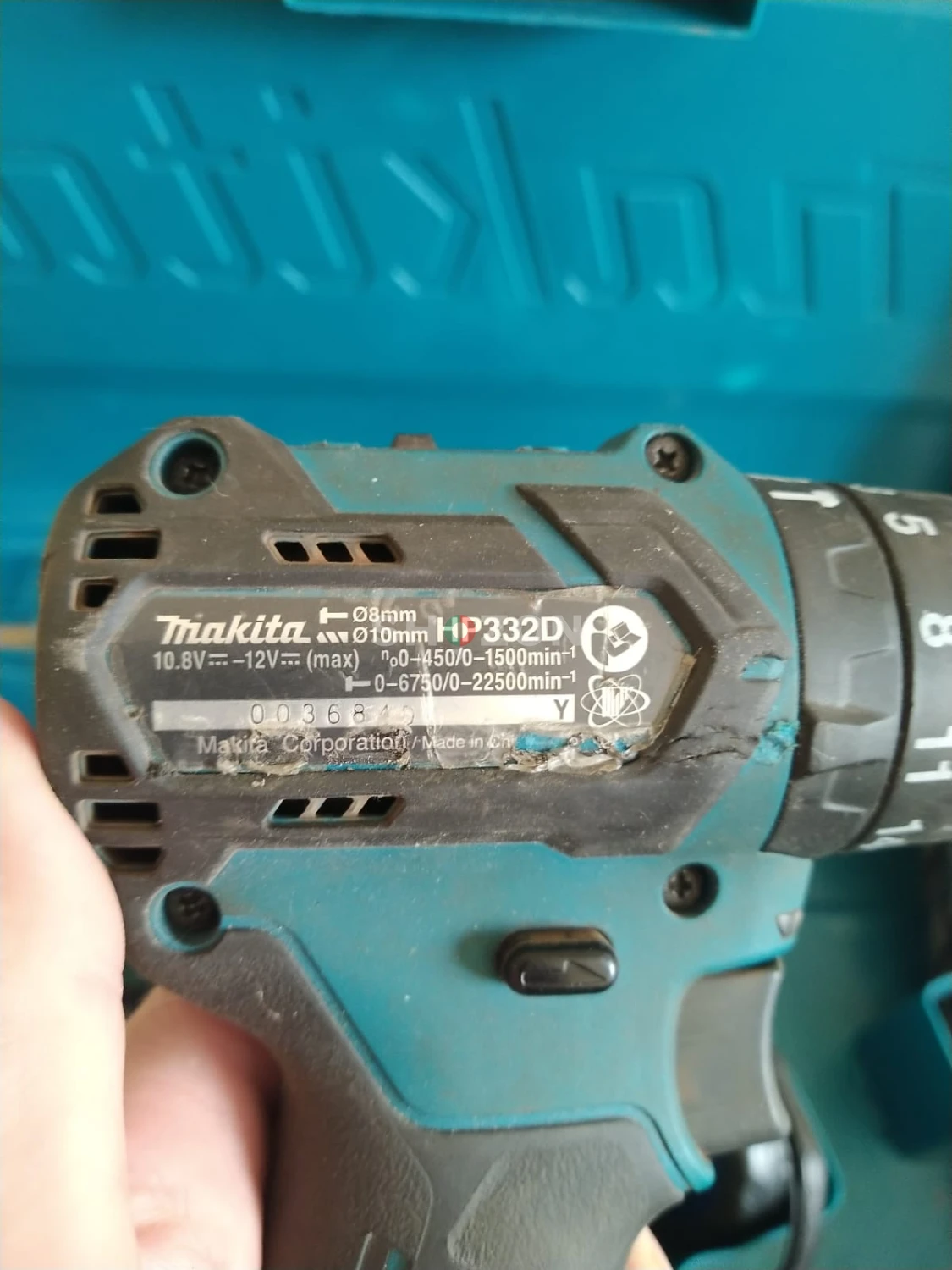 Makita combi-Drill cordless Hammer metal wood drill & driver 12v in perfect condition for sale