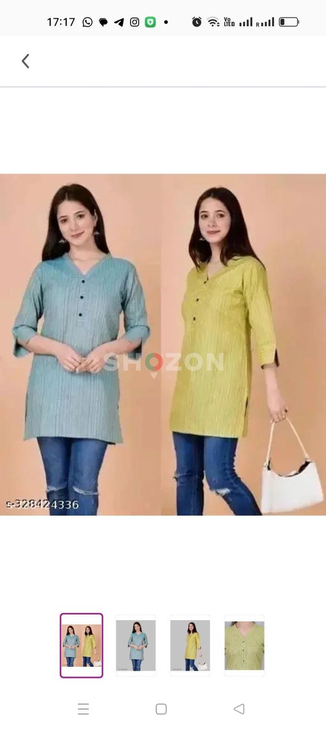 women's kurtas/kurtis