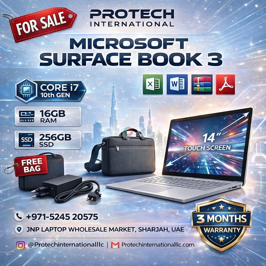 Microsoft Surface Book 3 – Powerful Performance with Touch Screen!