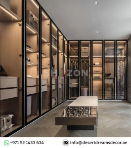 Walk-in Closets in Abu Dhabi | Sliding Door Wardrobes | Built-in Cabinets Uae.