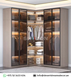 Walk-in Closets in Abu Dhabi | Sliding Door Wardrobes | Built-in Cabinets Uae.