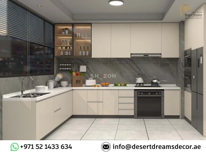 Modern Kitchen Design in Uae | Kitchen Cabinets Manufacturer in Uae.