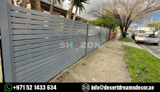 Aluminum Fences Suppliers in Uae | Aluminum Slatted Fences Dubai.