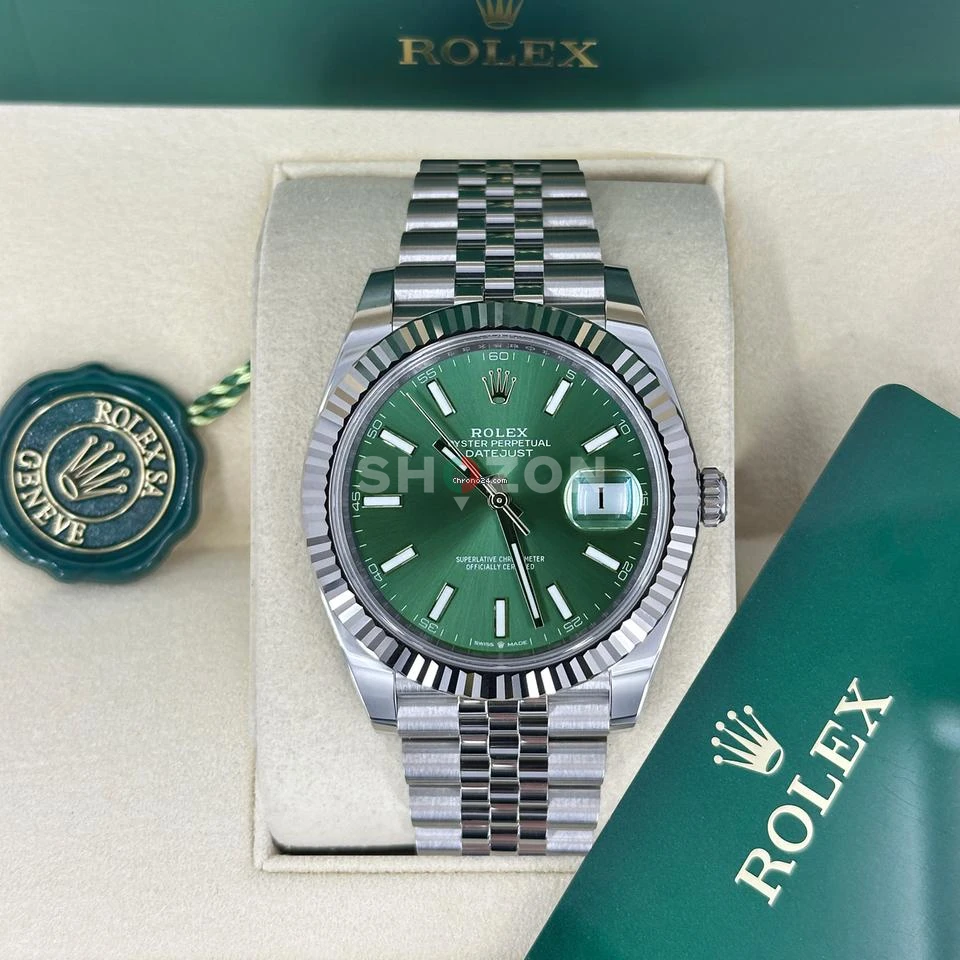 Rolex Datejust – Stunning Green Dial, Excellent Condition!
