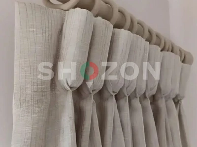 Elegant Floor-Length Linen Curtains – Neutral Beige | Premium Drapes for Living Room & Bedroom