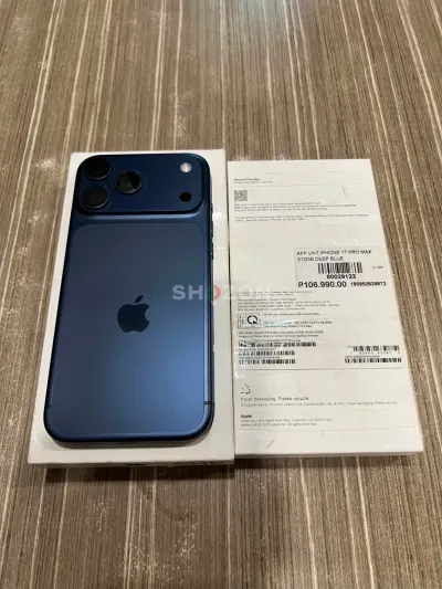 Apple iPhone 17 Pro Max Deep Blue