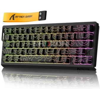 🔥 كيبورد Attack Shark X68 HE جديد 