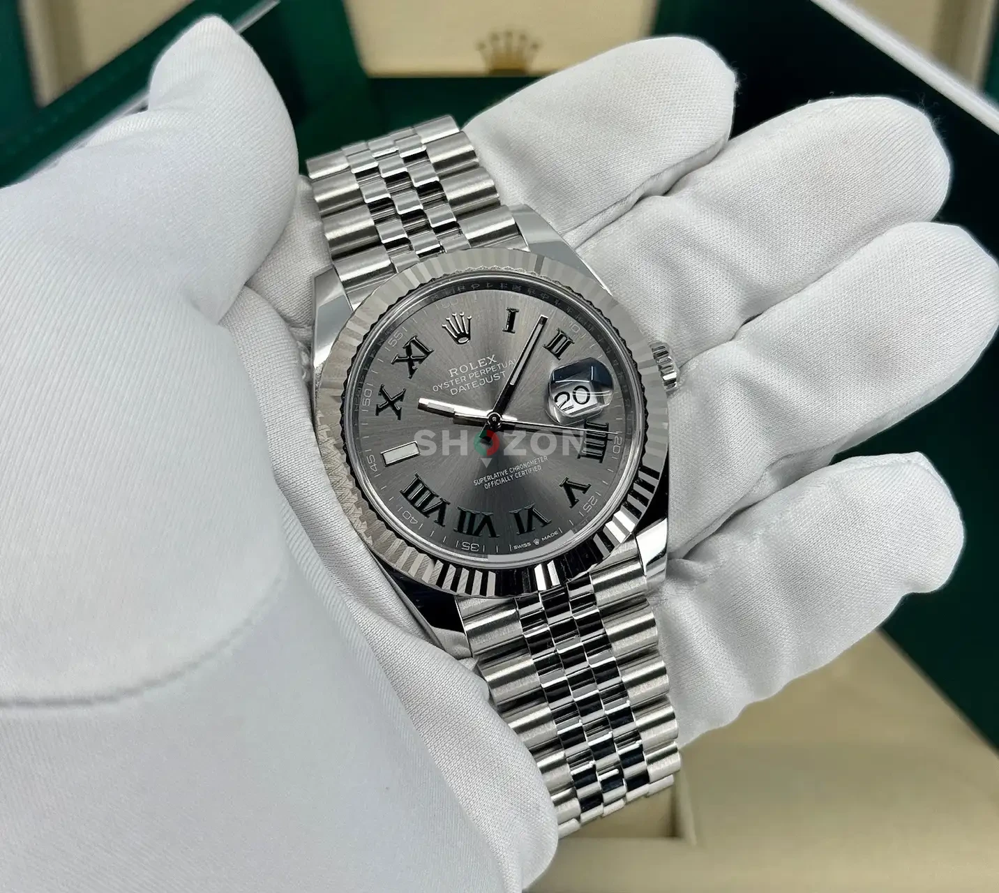 Rolex Datejust 36 Wimbledon Dial