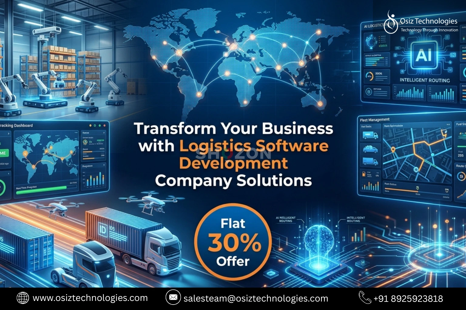 Logistics Software Development Company for Modern Enterprises | Osiz